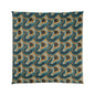 Gilded Ocean Veins Comforter