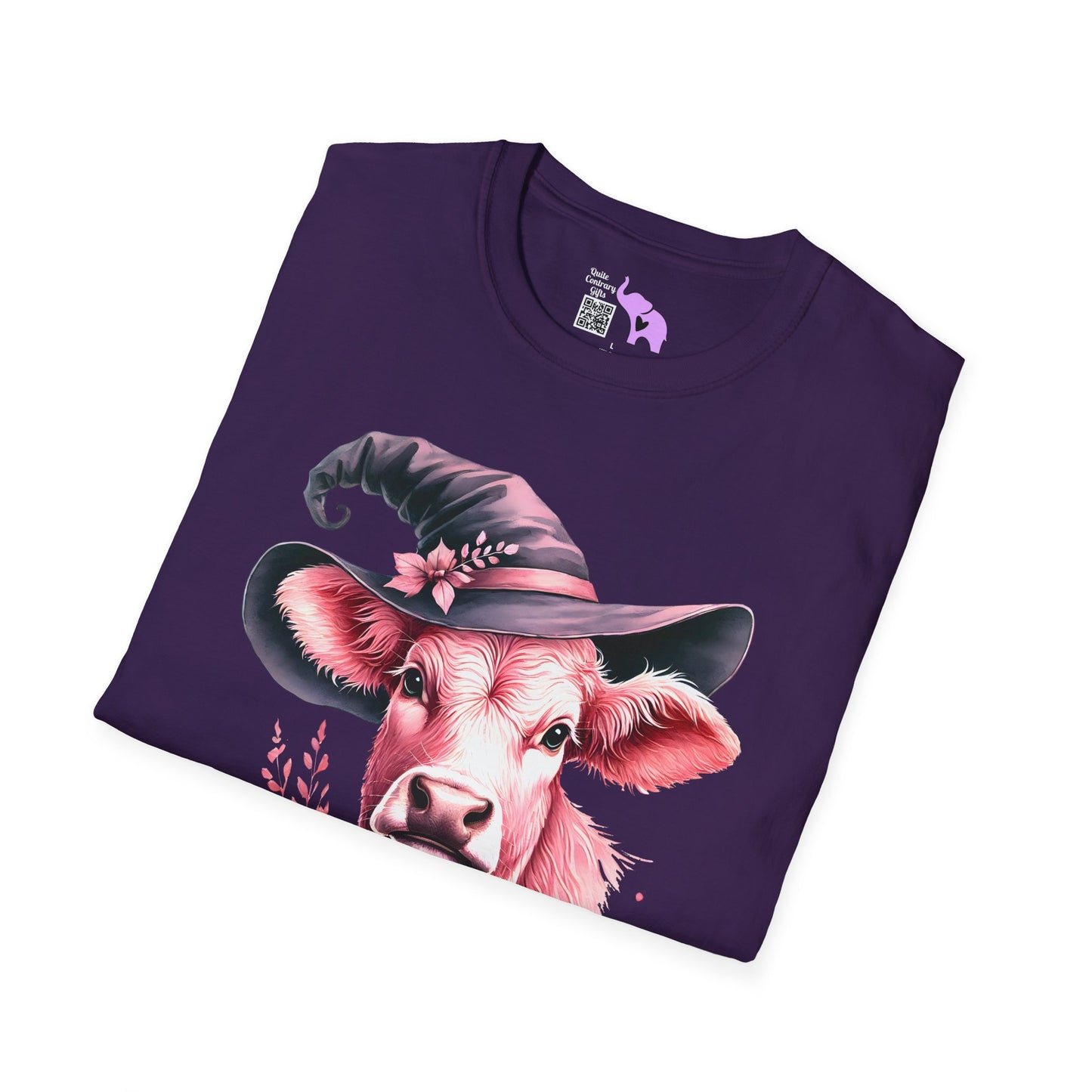 Witchy Cow Adult T-shirt
