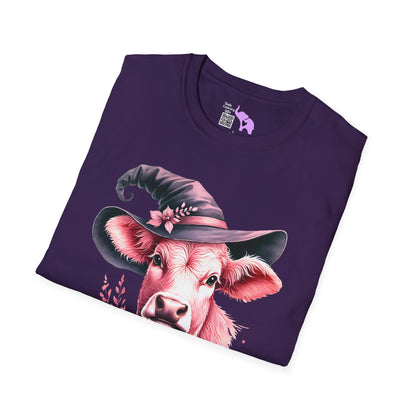 Witchy Cow Adult T-shirt