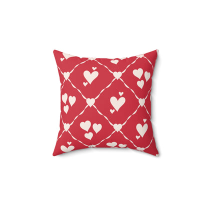 Sweetheart Trellis Throw Pillow