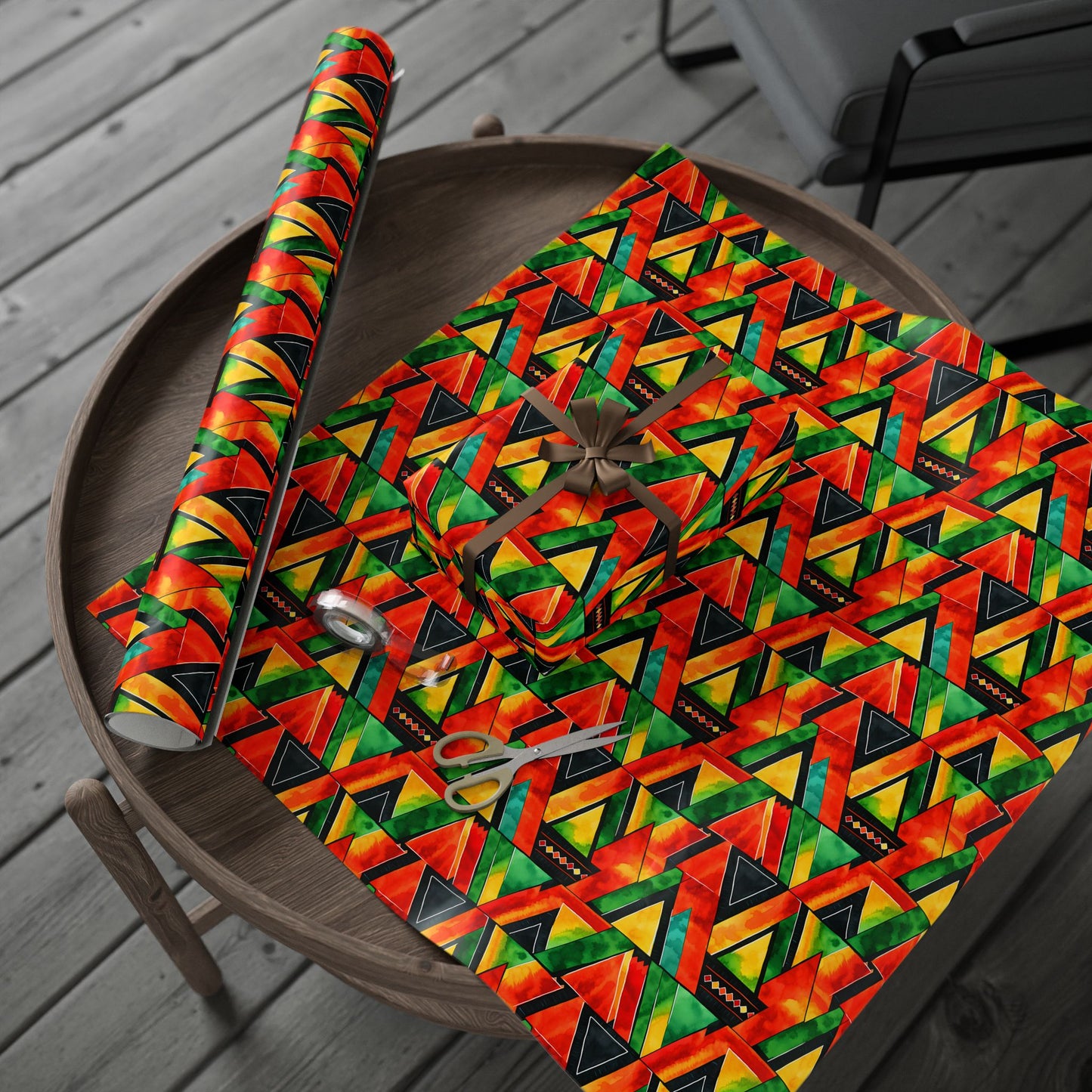Abundance Vibes Kwanzaa Wrapping Paper