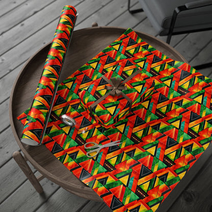 Abundance Vibes Kwanzaa Wrapping Paper
