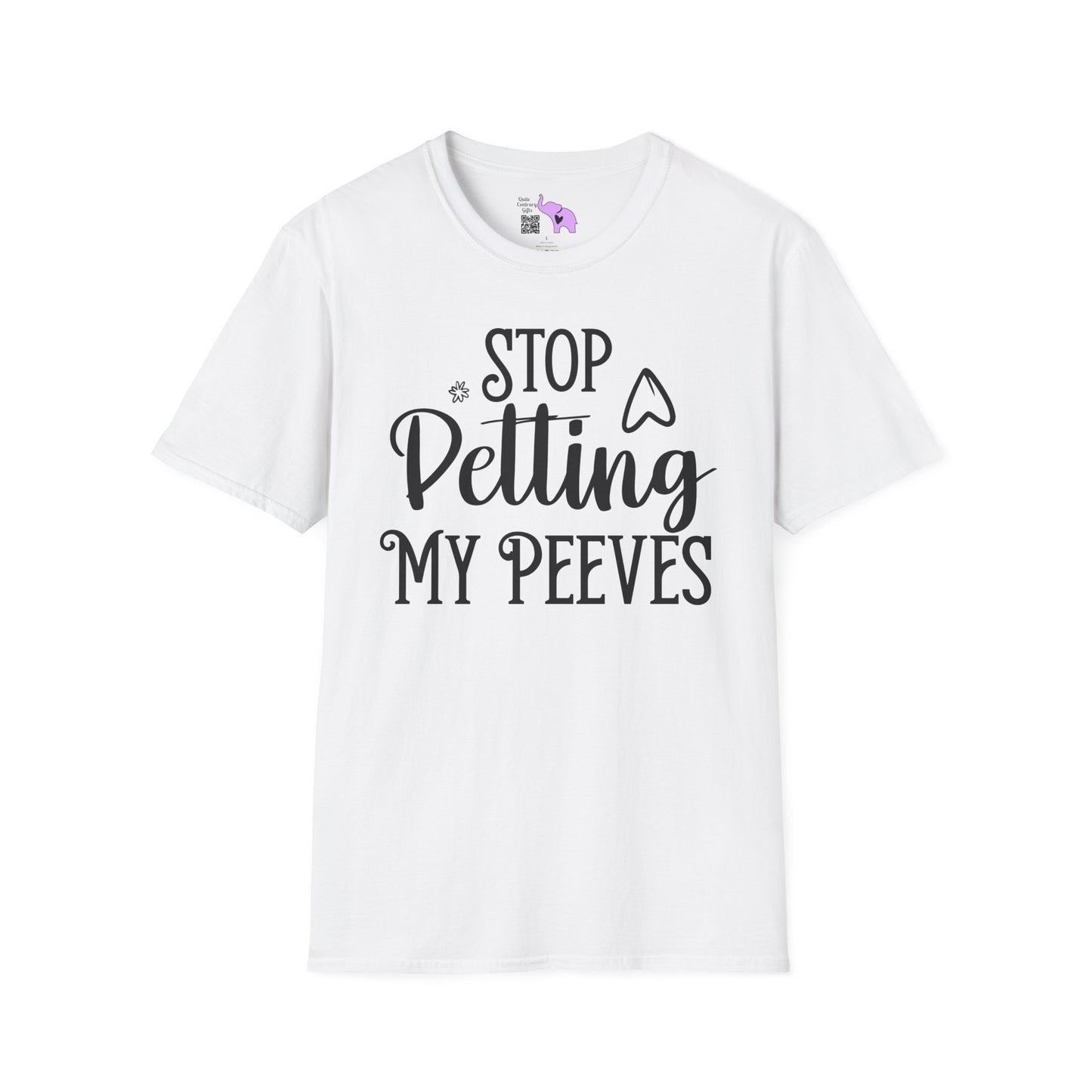 Stop Petting My Peeves Adult T-shirt