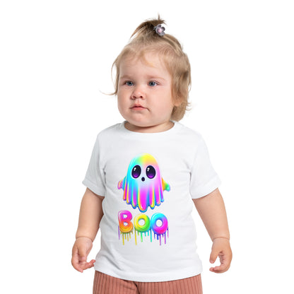 Neon Ghostly Boo Infant T-Shirt