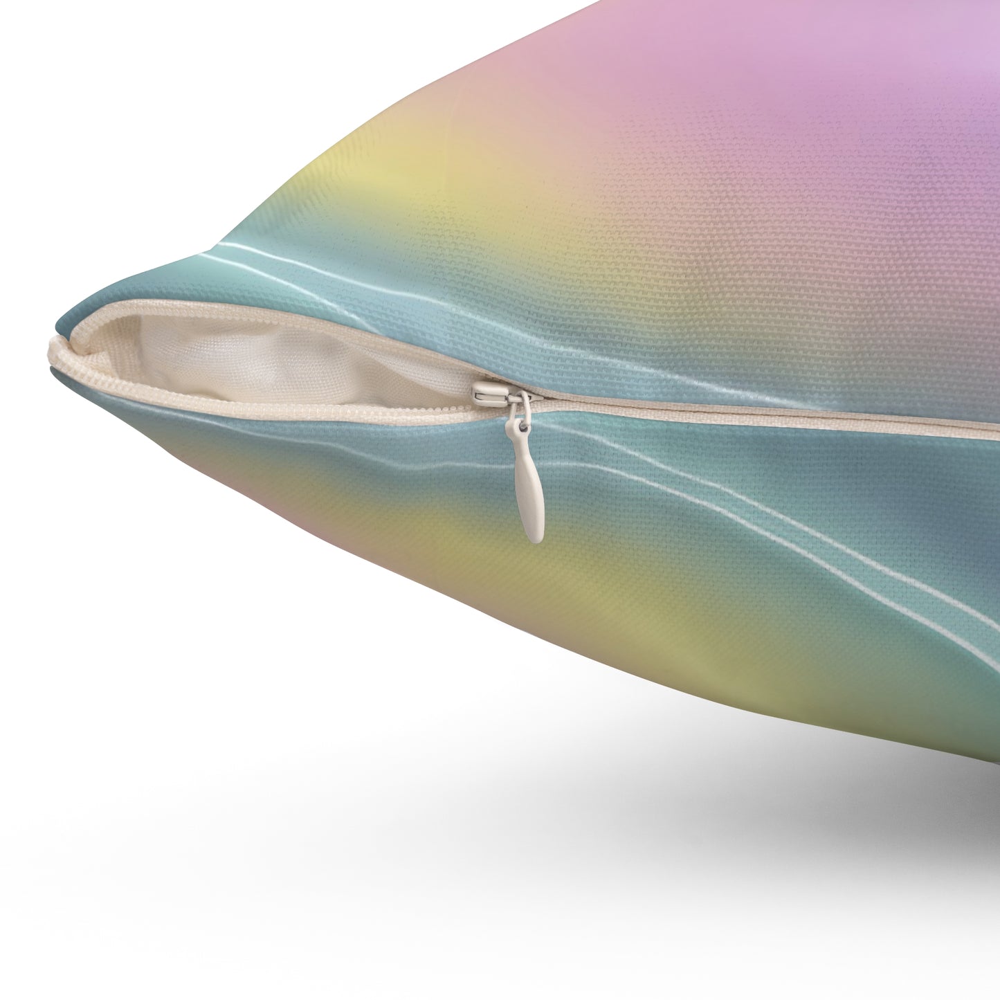 Pastel Mirage Throw Pillow