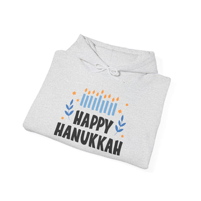 Happy Hanukkah 5 Heavy Blend™ Hooded Sweatshirt