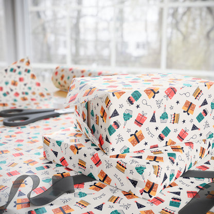 Happy Little Presents Wrapping Paper