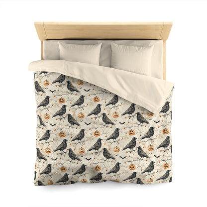 Crow & Gourd Microfiber Duvet Cover