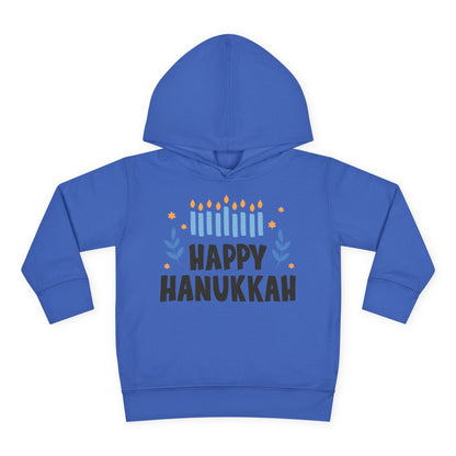 Happy Hanukkah 5 Toddler Pullover Fleece Hoodie