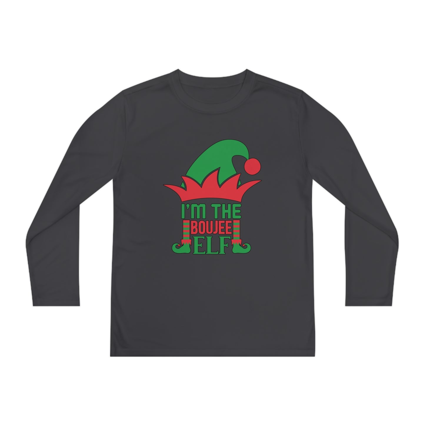 I'm The Boujee Elf Youth Long Sleeve Tee