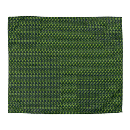 Emerald Canopy Frogs Microfiber Duvet Cover