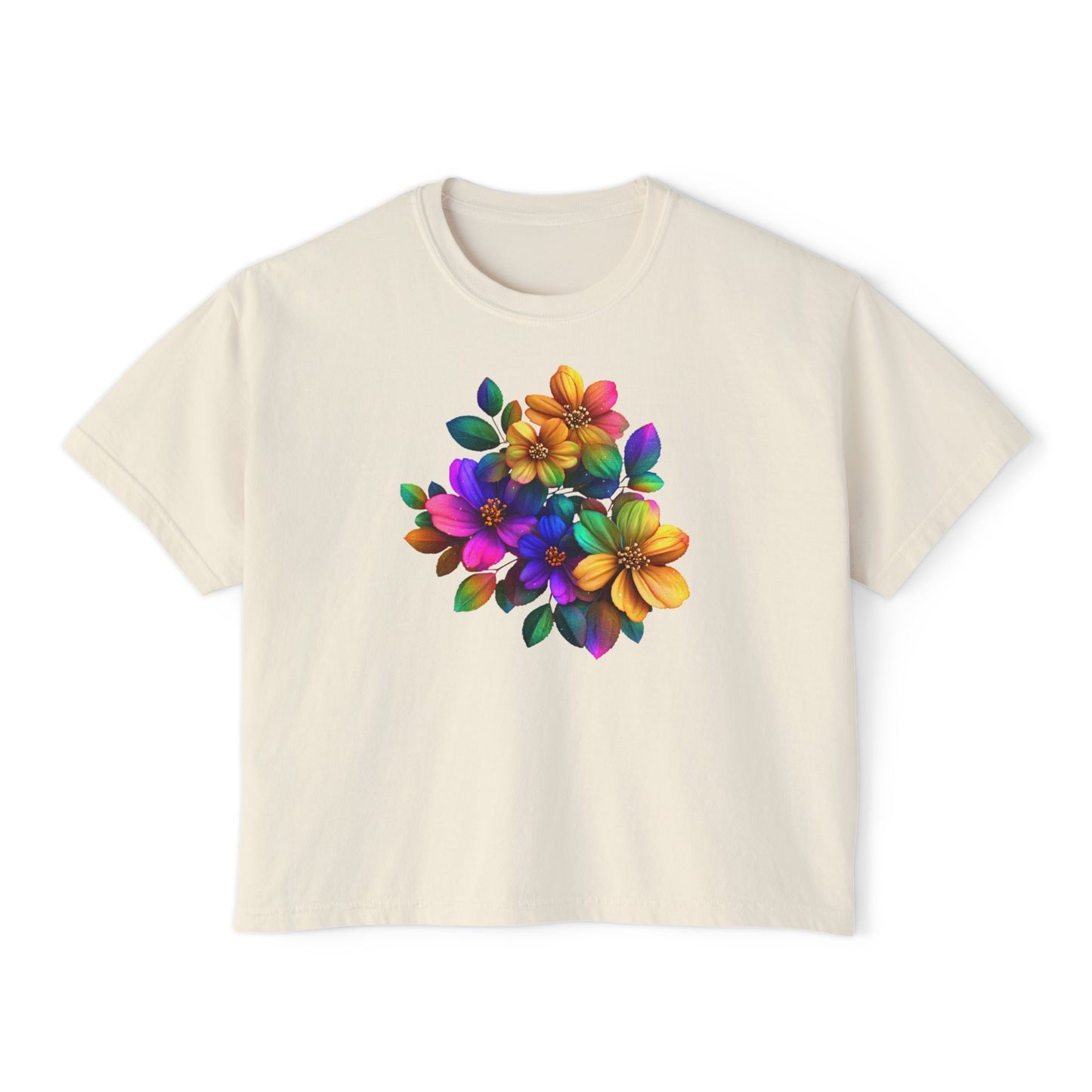 Burst of Bloom Women's Boxy Tee