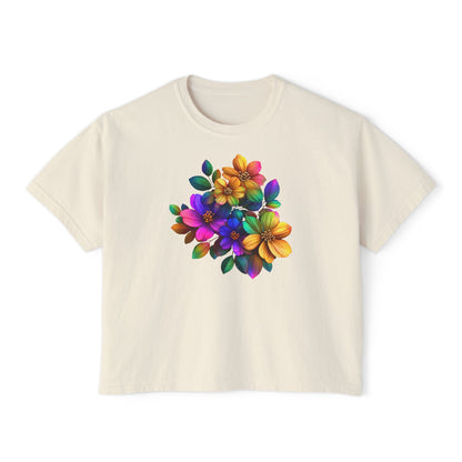 Burst of Bloom Women's Boxy Tee