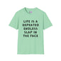 Life Is A Repeated Endless Slap In the Face Adult T-shirt