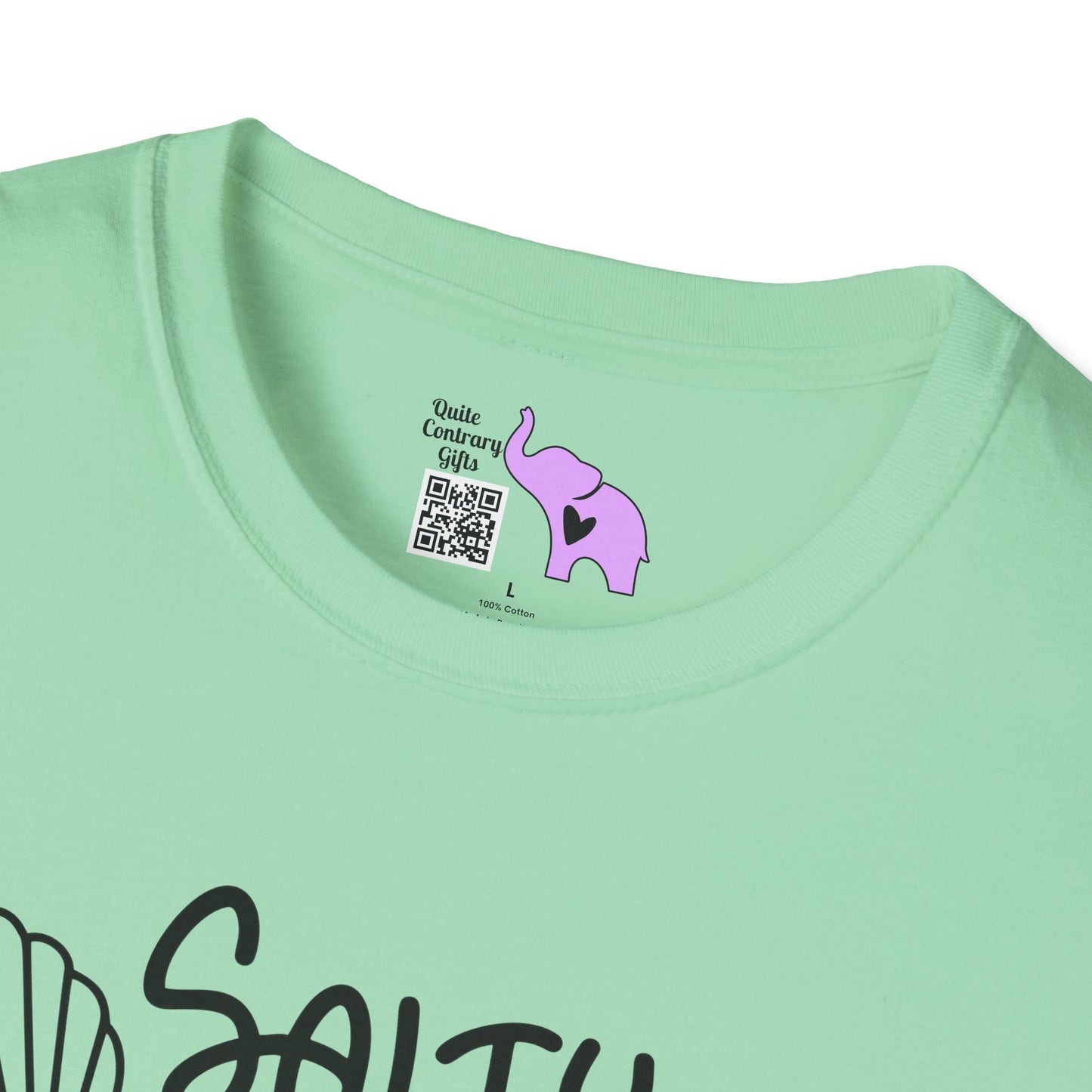 Salty As A Beach Adult T-shirt