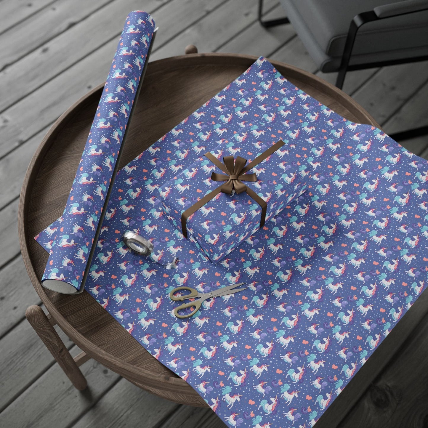 Dreamy Unicorn Sky Wrapping Paper
