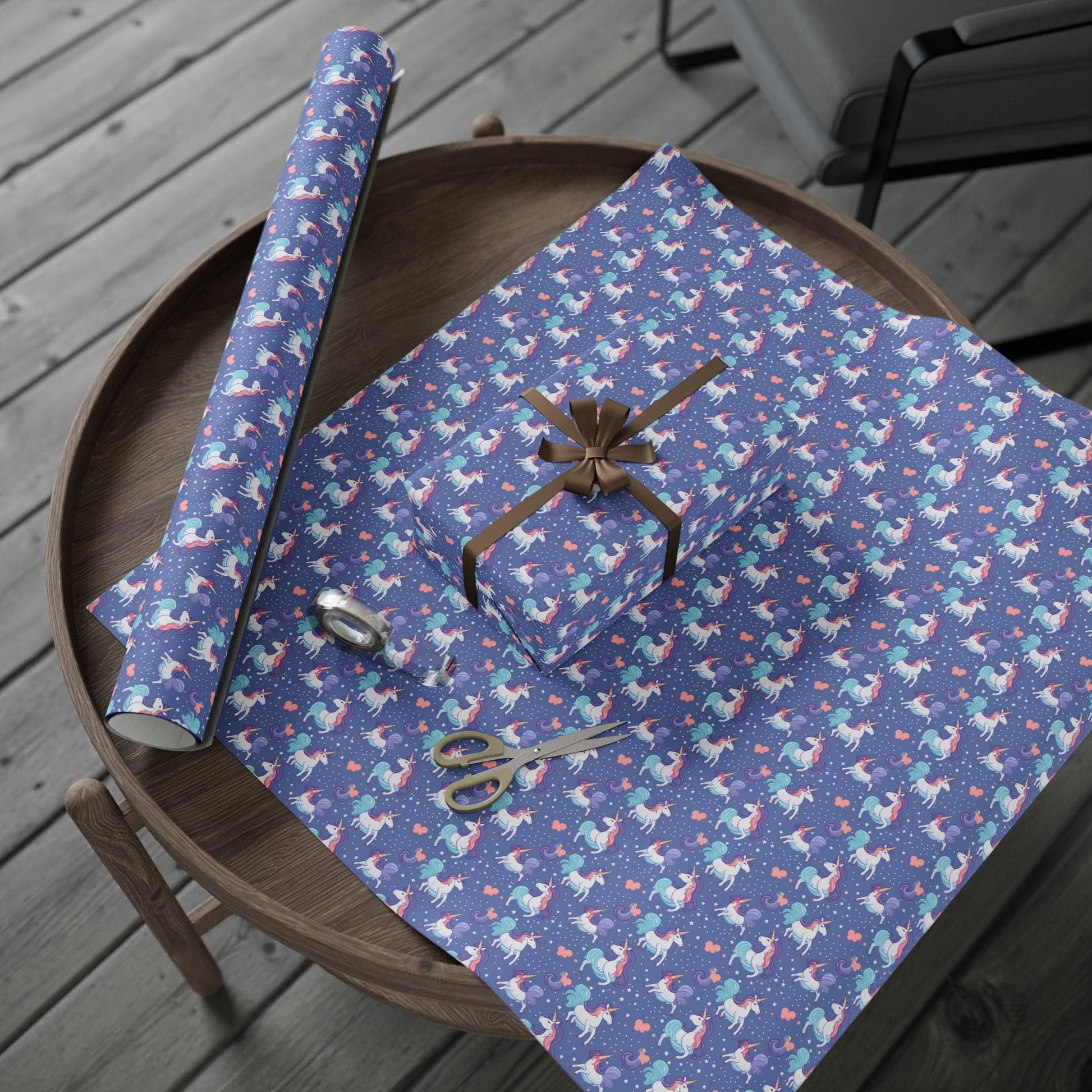 Dreamy Unicorn Sky Wrapping Paper