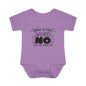 What Is This Word No That You Speak Of? Baby Rib Bodysuit