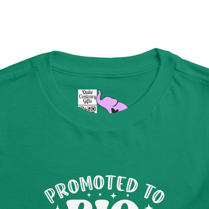 Promoted to Big Sister Toddler Tee