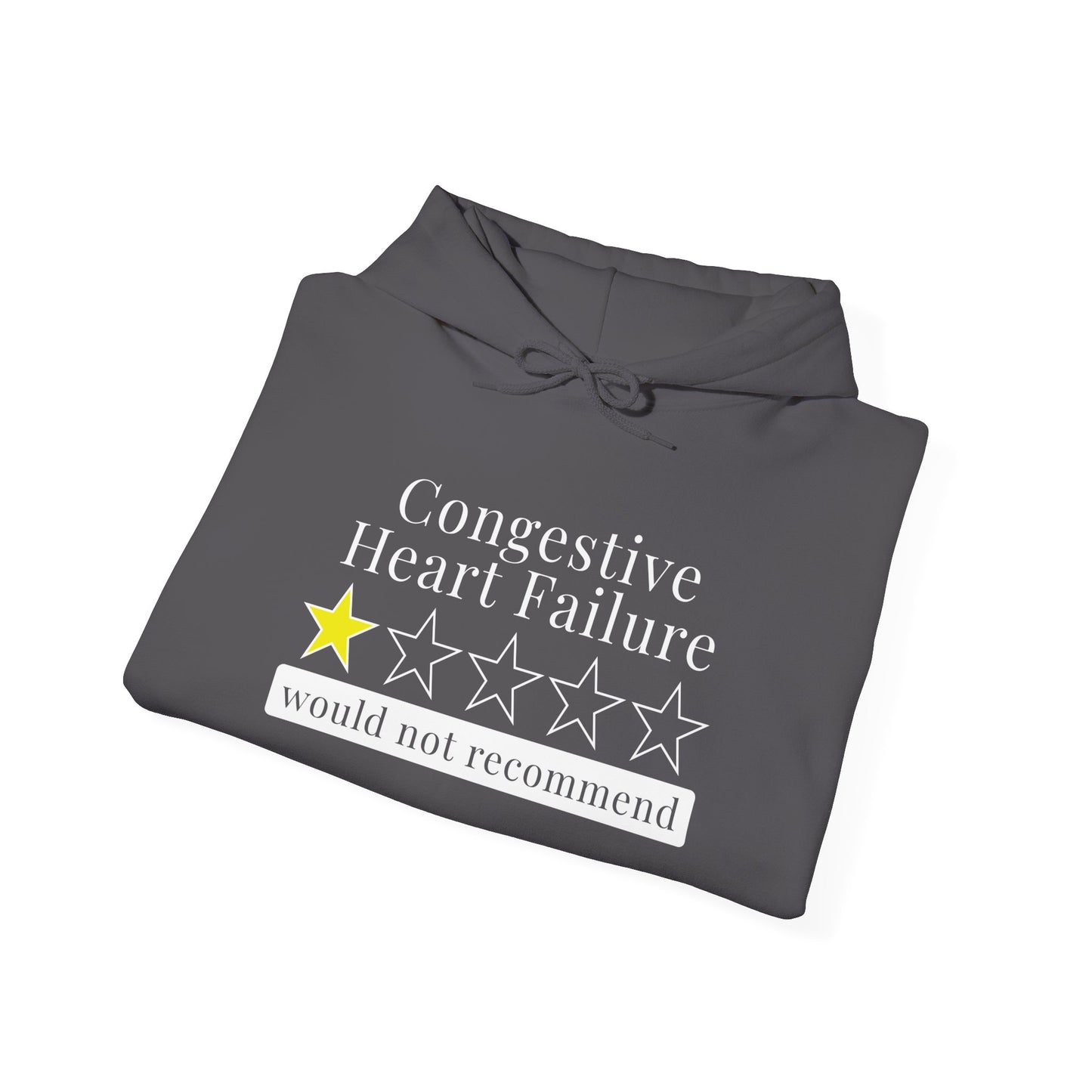 Congestive Heart Failure 1 Star Would Not Recommend Heavy Blend™ Hooded Sweatshirt