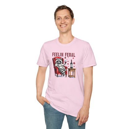 Feelin Feral (Wine) T-shirt