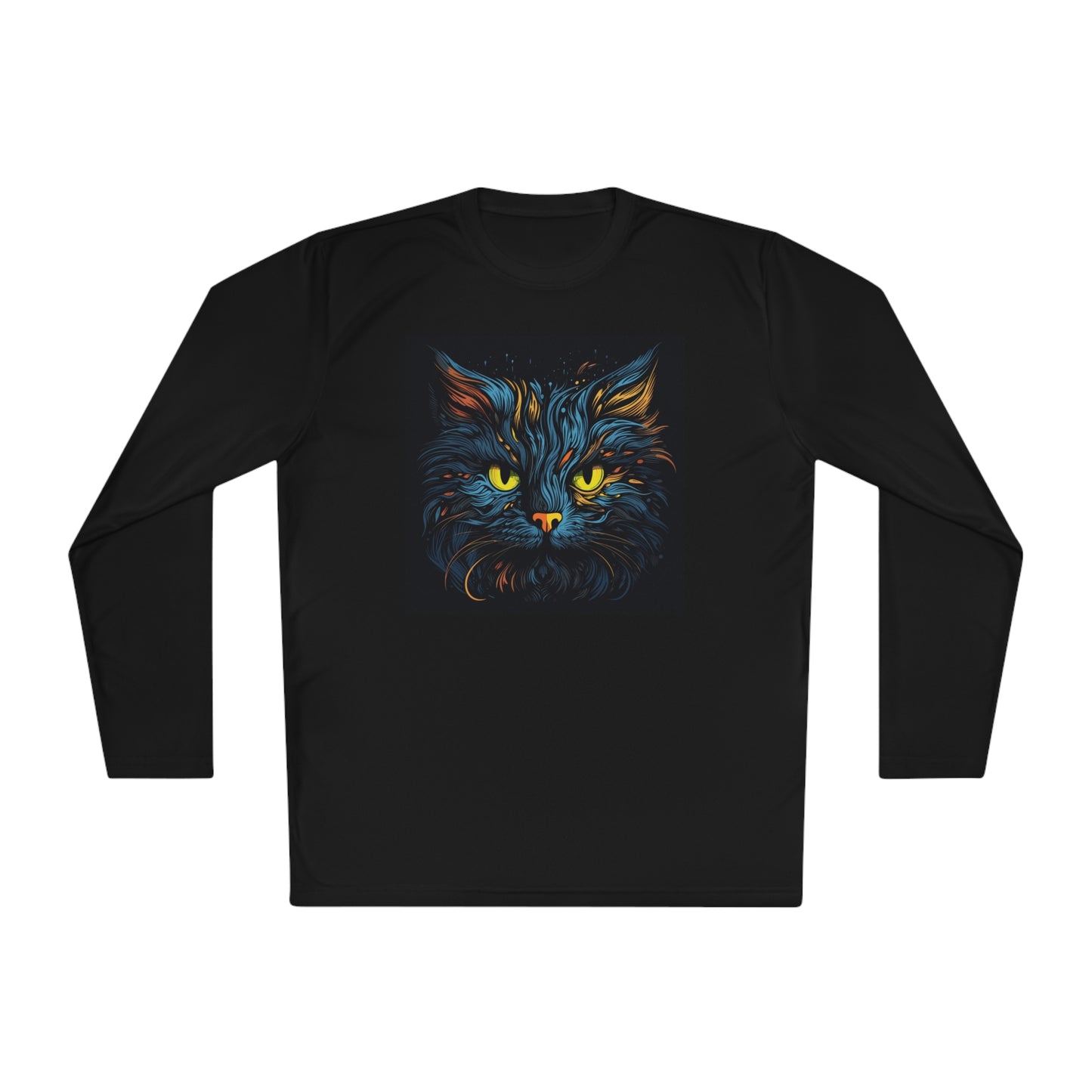 Creepy Black Cats 15 Adult Long Sleeve Tee