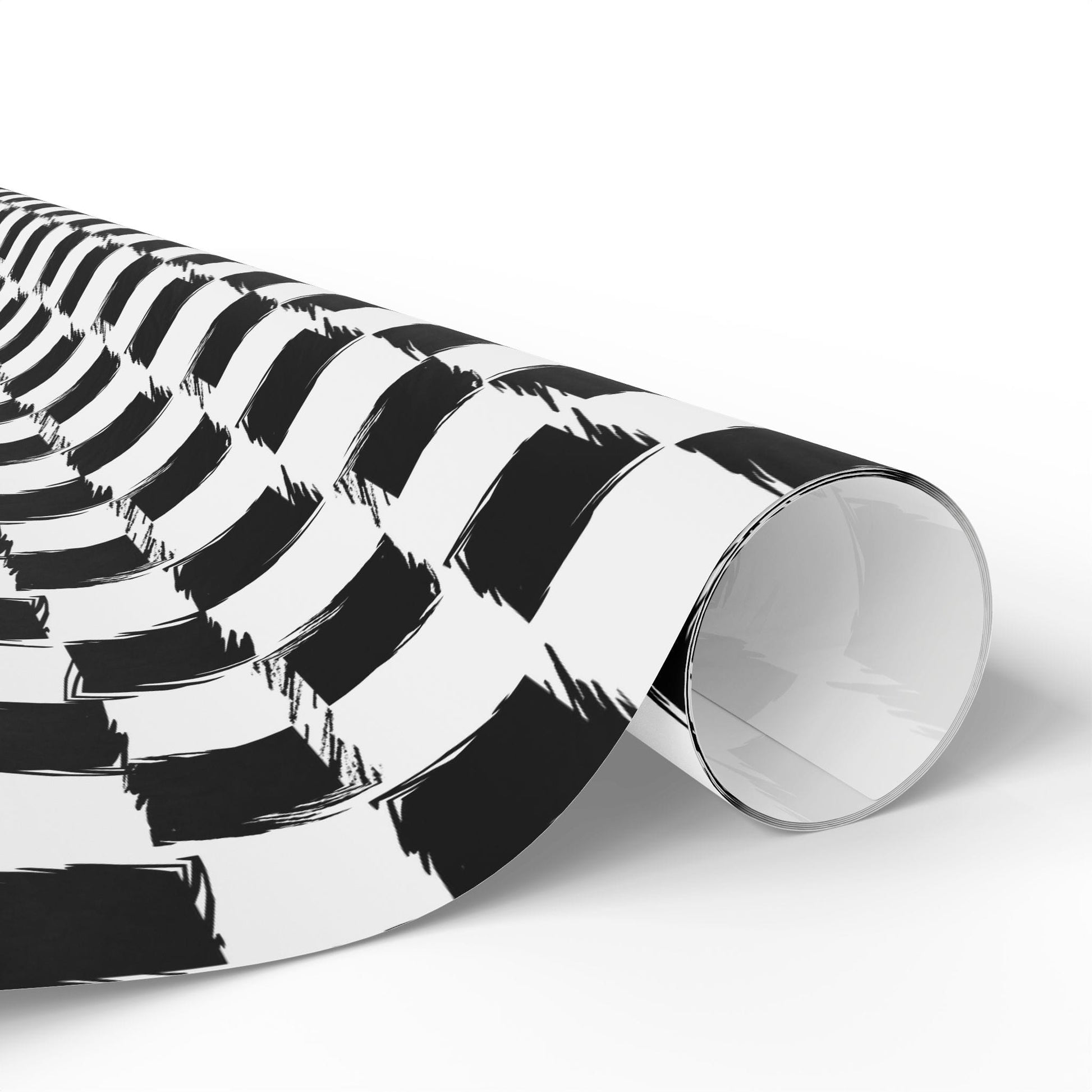 Distorted Check Wrapping Paper