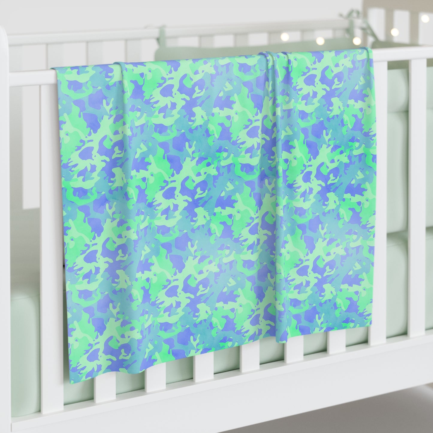 Glacier Grove Camo Baby Swaddle Blanket