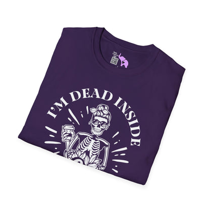 I'm Dead Inside But Coffee Helps Adult T-shirt