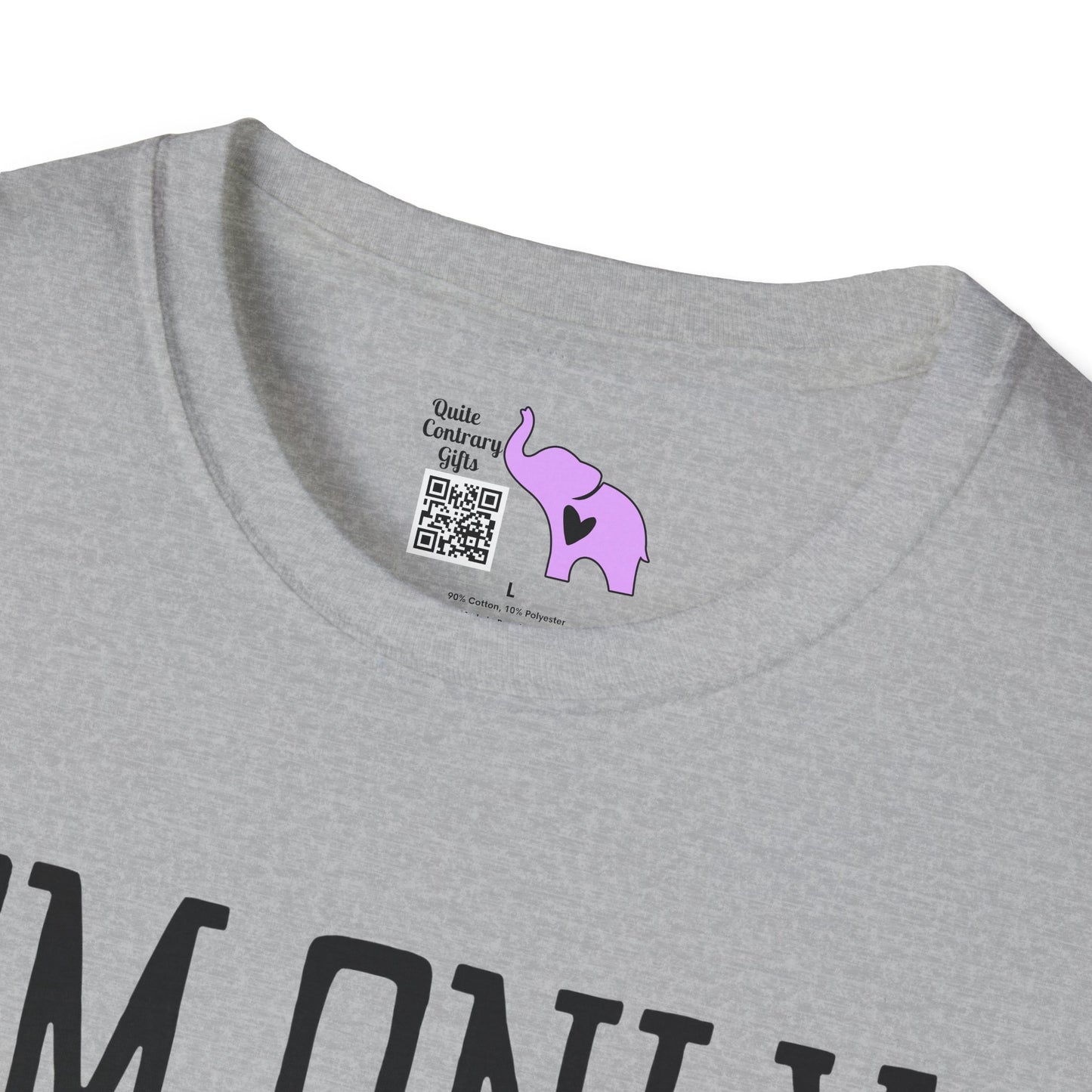 I'm Only Talking To My Dog Today Adult T-shirt