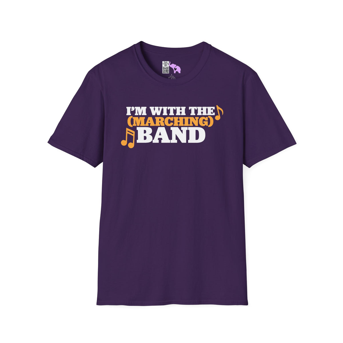 I'm With The (Marching) Band Adult T-shirt