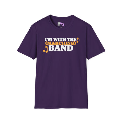 I'm With The (Marching) Band Adult T-shirt