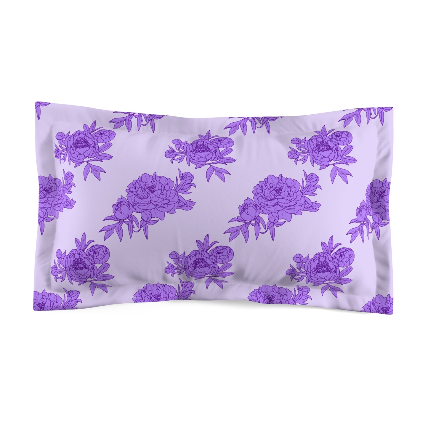 Royal Orchid Peonies Basic Bedding Set