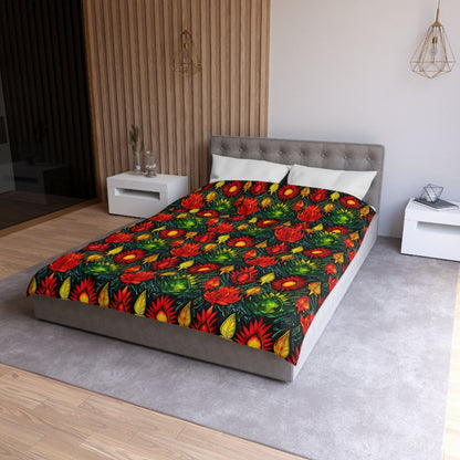 Joyful Burst Microfiber Duvet Cover