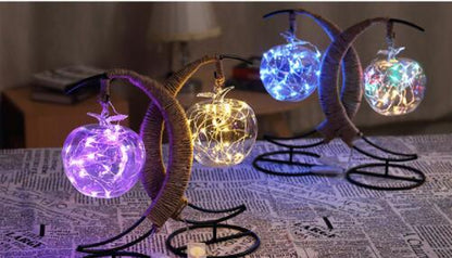 LED Crescent Moon Hanging Table Lamp