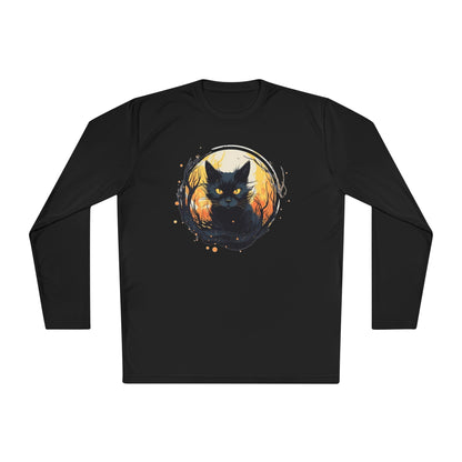 Creepy Black Cats 13 Adult Long Sleeve Tee