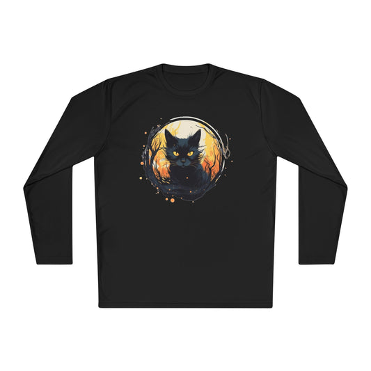 Creepy Black Cats 13 Adult Long Sleeve Tee
