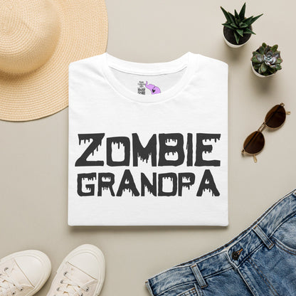 ""Zombie Grandpa Adult T-shirt