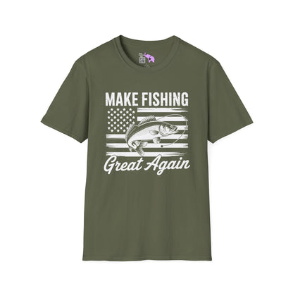 Make Fishing Great Again Adult T-shirt