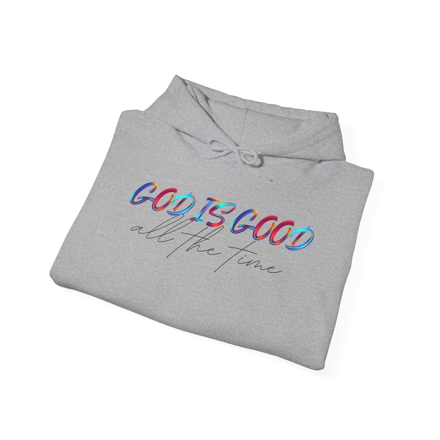 God is Good All The Time Heavy Blend™ Hooded Sweatshirt