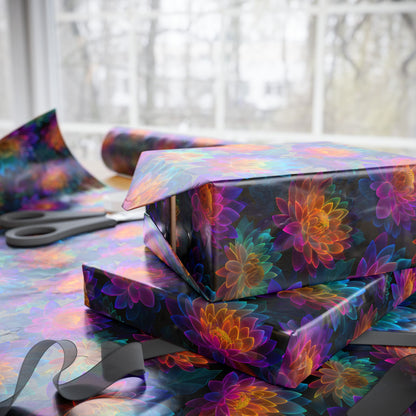 Luminous Lotus Wrapping Paper