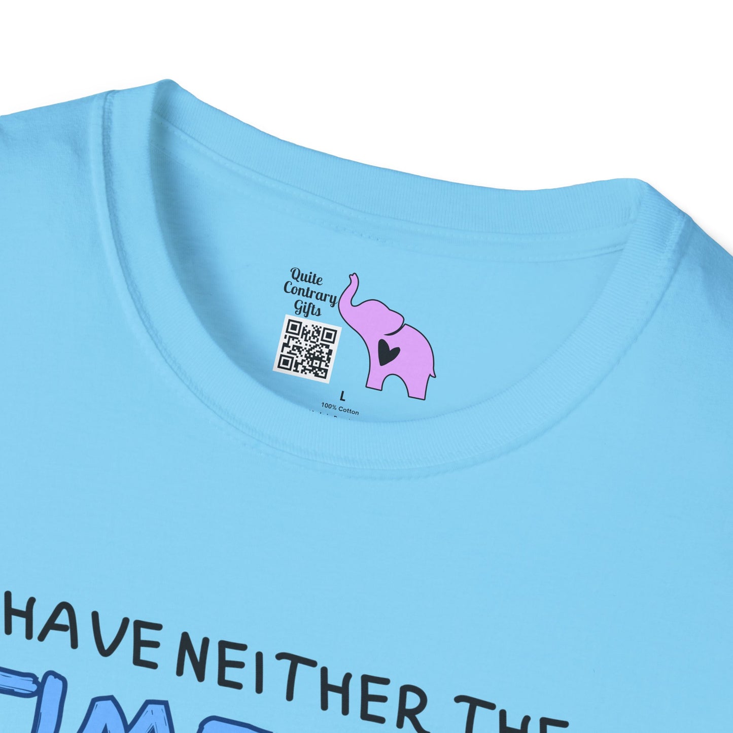 I Have Neither The Time Nor The Crayons To Explain This To You Adult T-shirt
