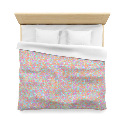 Tropical Sunset Palms Microfiber Duvet Cover