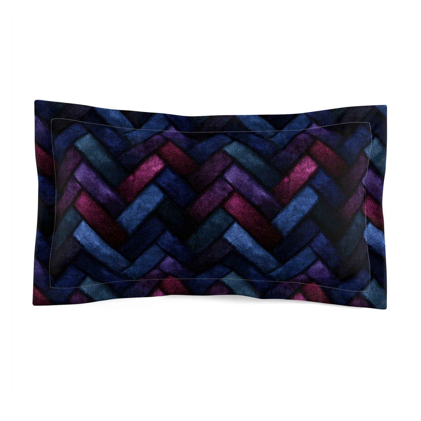 Velvet Angles Print Basic Bedding Set