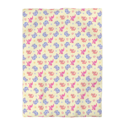 Happy Axos Microfiber Duvet Cover