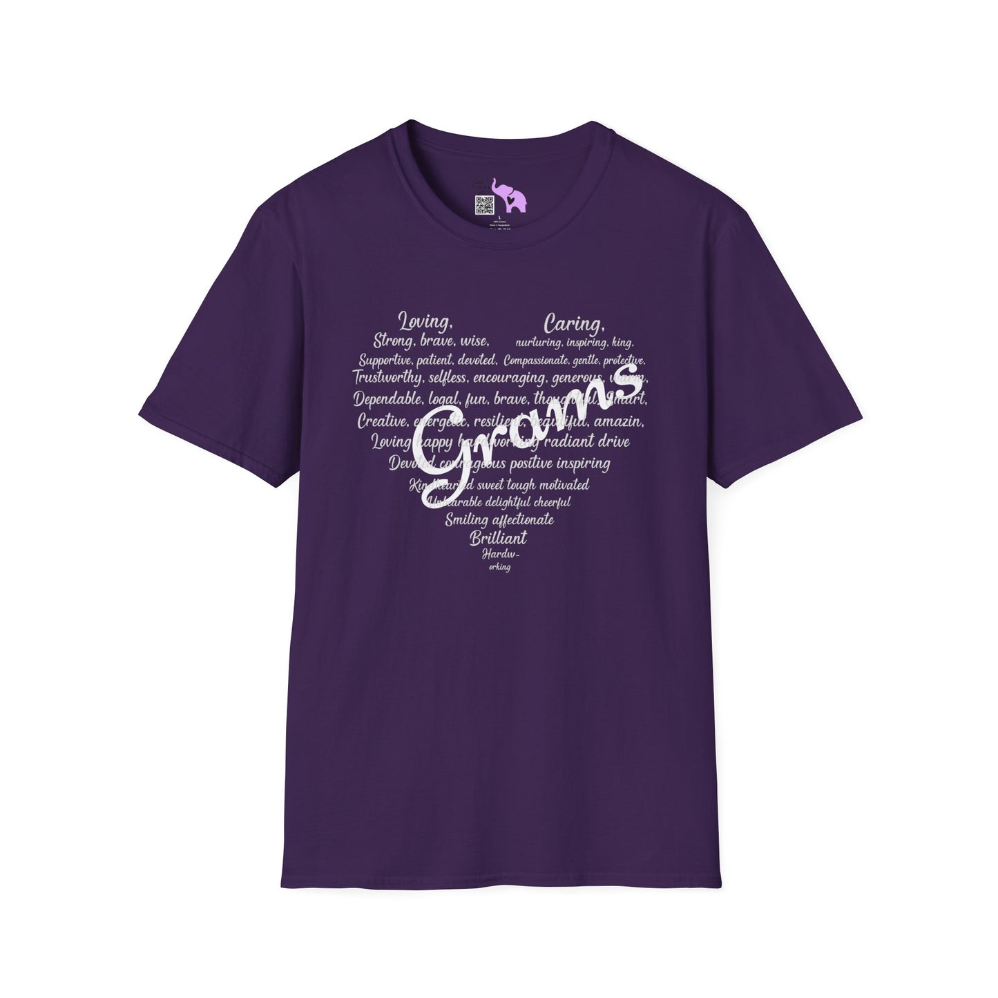 Grams Descriptive Words Adult T-shirt