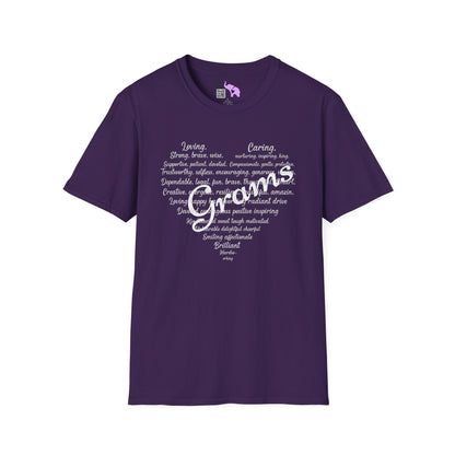 Grams Descriptive Words Adult T-shirt