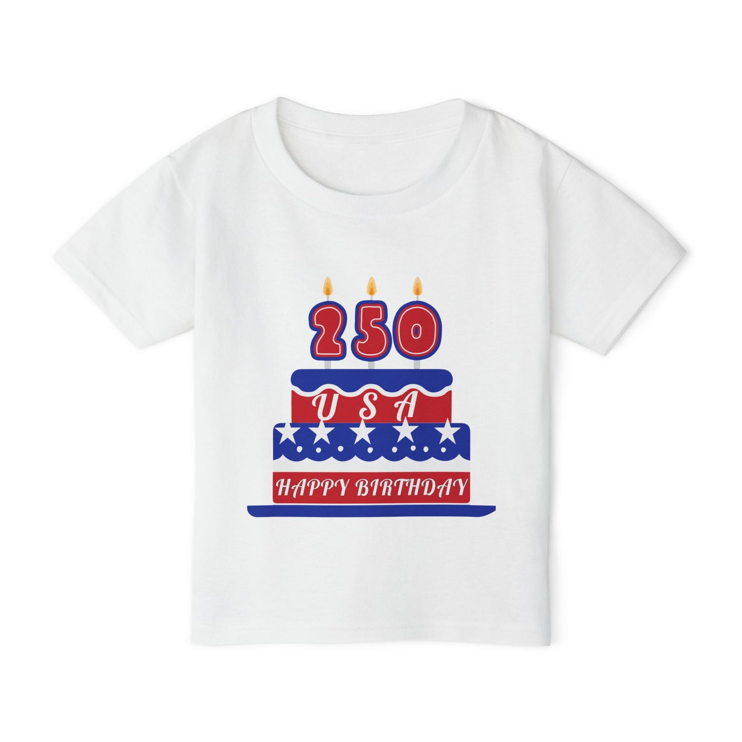 Happy Birthday USA Heavy Cotton™ Toddler T-shirt