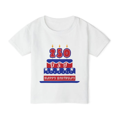 Happy Birthday USA Heavy Cotton™ Toddler T-shirt