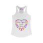 Fight Cancer in All Colors 12 Women's Ideal Racerback Tank